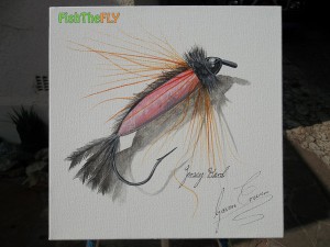 Fish The Fly paintings